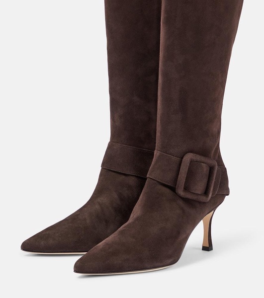 Bayhi Gala suede knee-high boots