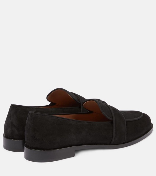 Martin suede loafers