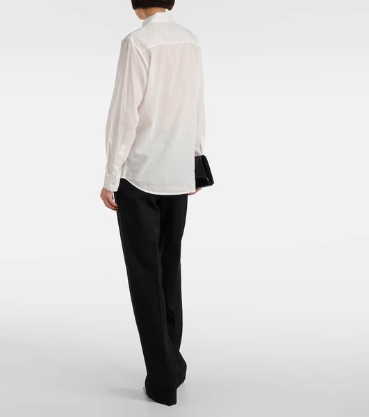 Nathael Ruffle cotton shirt