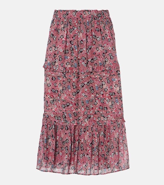 Diya cotton voile maxi skirt