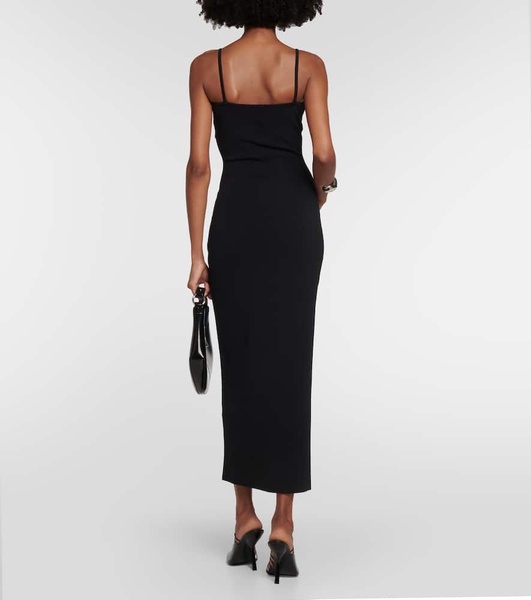 Salacia sleeveless cutout midi dress