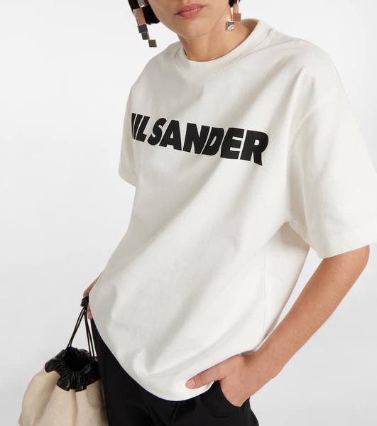 Logo oversized cotton jersey T-shirt