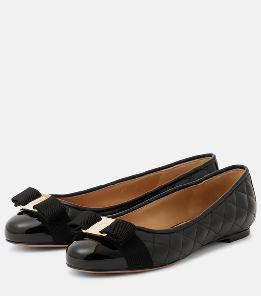 Varina quilted leather ballet flats