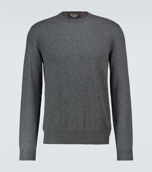 Cashmere crewneck sweater