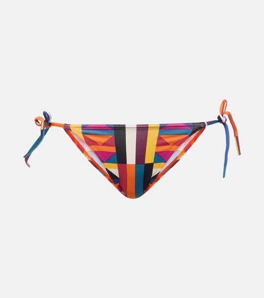 Reflexe printed bikini bottoms