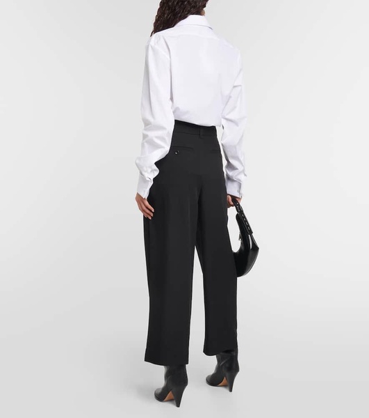 White Label mid-rise jersey culottes