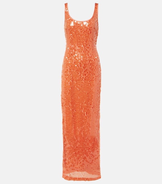 Bex sequined maxi dress