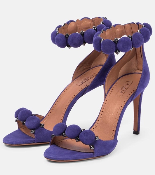 La Bombe 90 suede sandals