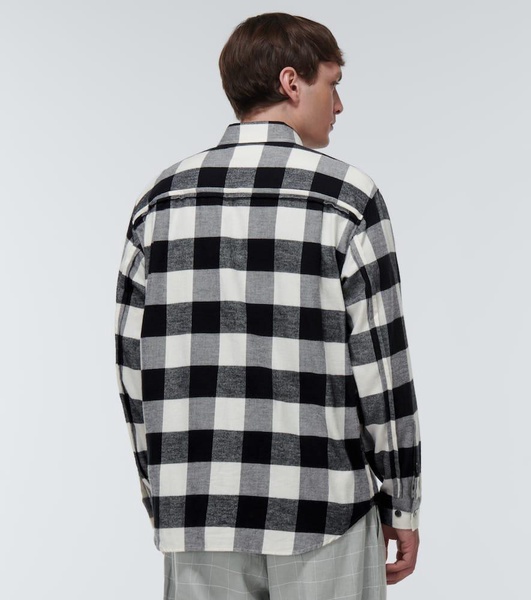 Checked cotton shirt