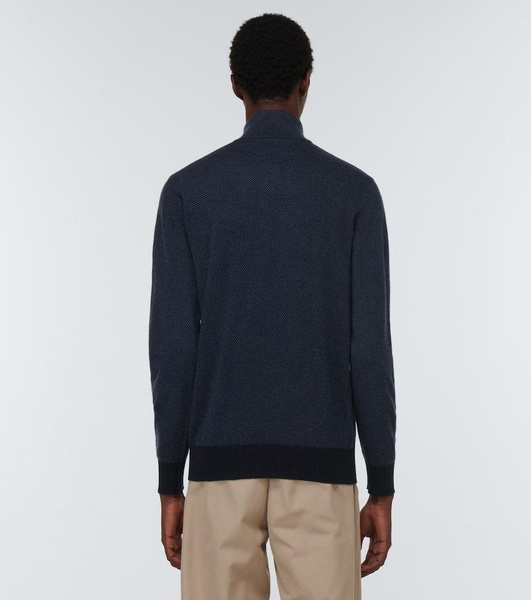 Mezzocollo Roadster cashmere sweater