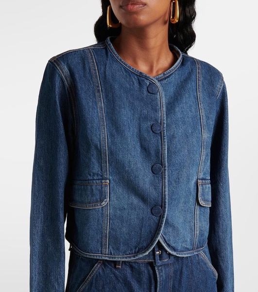 Cordell cropped denim jacket