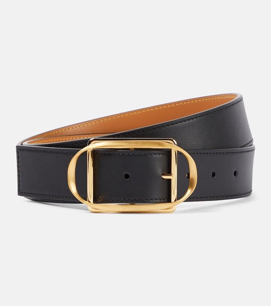 Leather belt