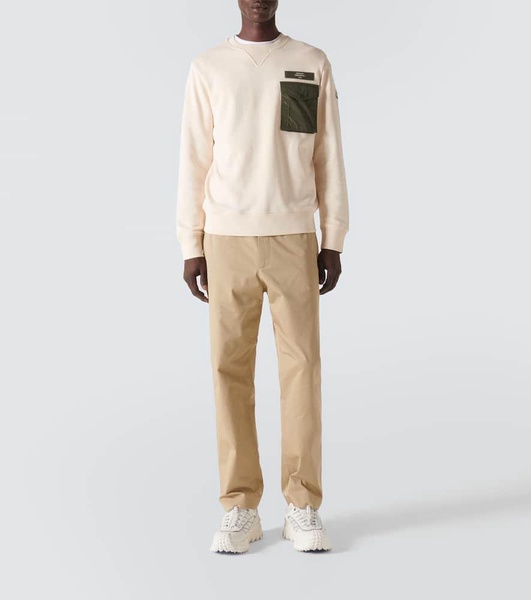 Cotton-blend sweatshirt