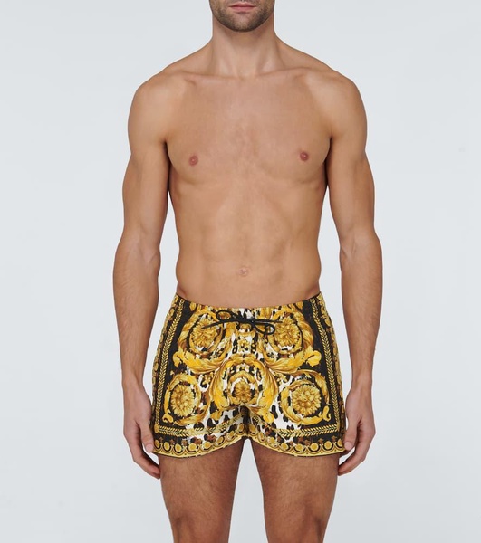 Baroque printed swim shorts