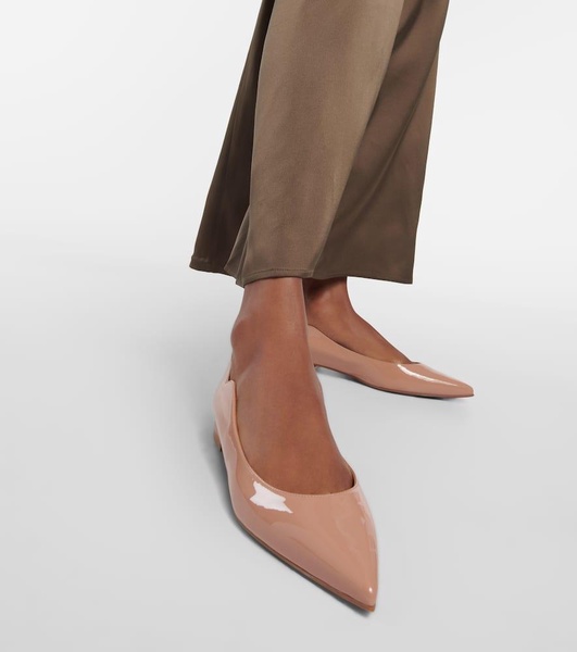 Hot Chickita Patent Calfskin Ballet Flats