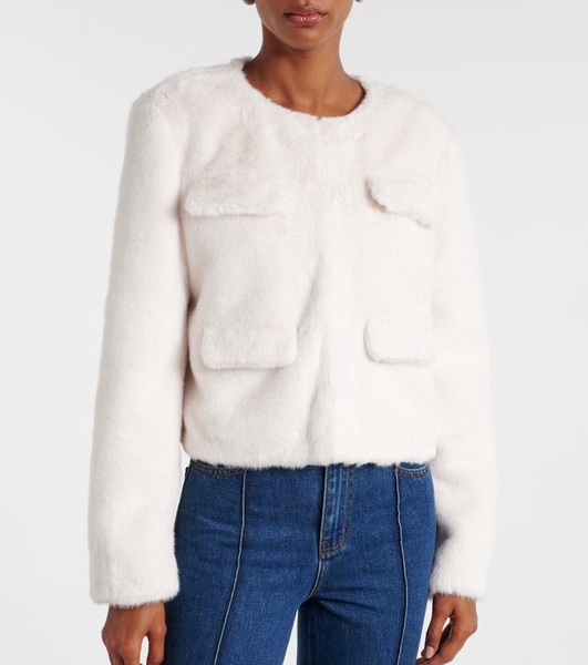 Faux shearling jacket