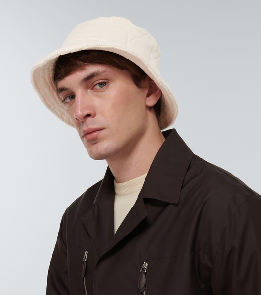 Scritto cotton bucket hat