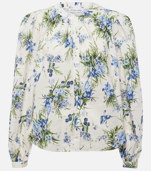 Ashlynn floral cotton shirt