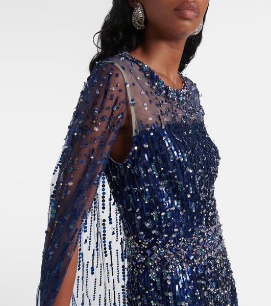 Lux sequined gown