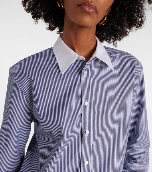 Raphael striped cotton shirt