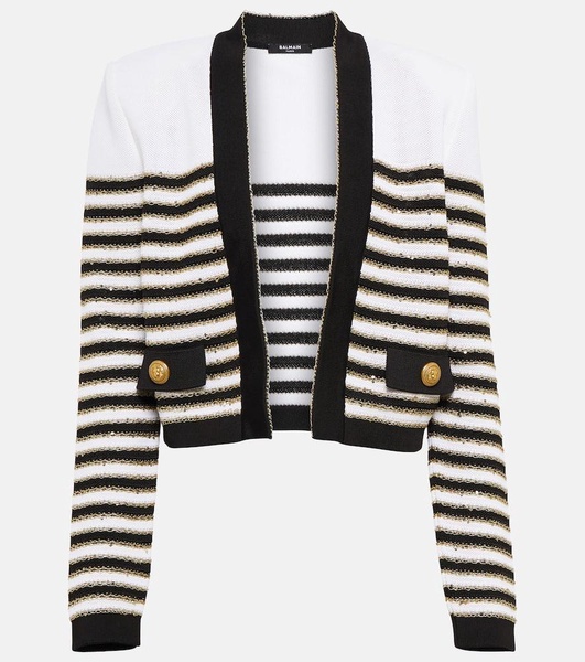 Striped cardigan