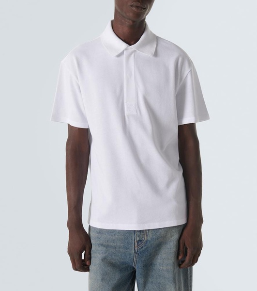 Cotton pique polo shirt