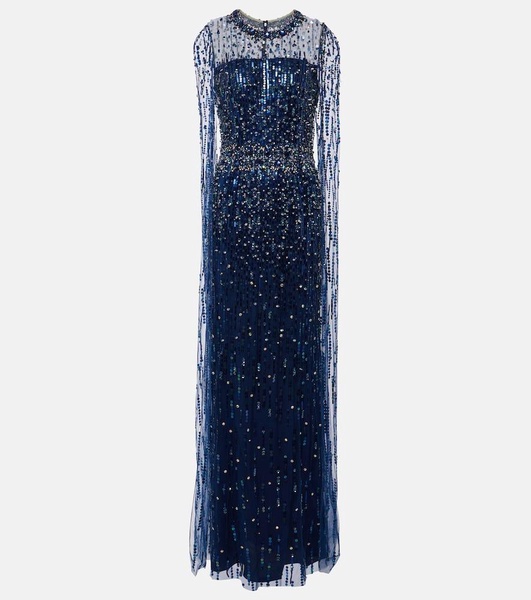 Lux sequined gown