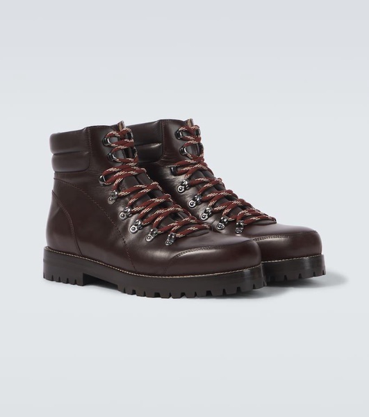 Janka leather lace-up boots