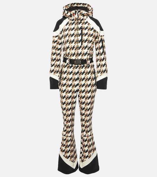 Allos houndstooth ski suit