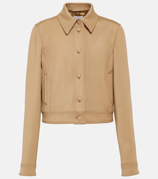 Thereza cropped wool jacket