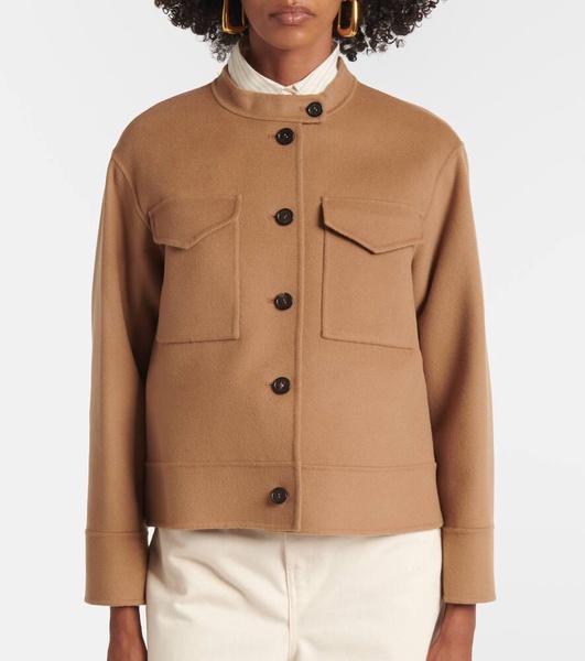 Supremo cropped wool jacket