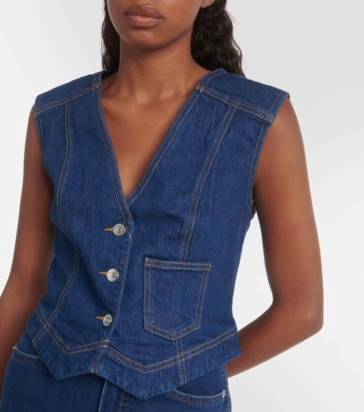 Valeria denim vest