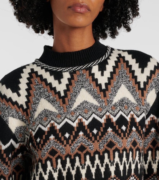 Avena jacquard sweater