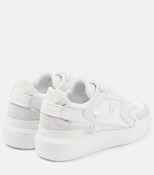 Hollywood 29A leather-trimmed mesh sneakers