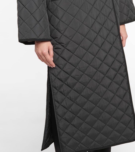 Signature quilted coat