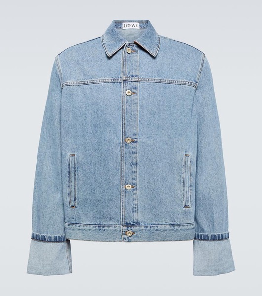 Fisherman Turn-Up denim jacket