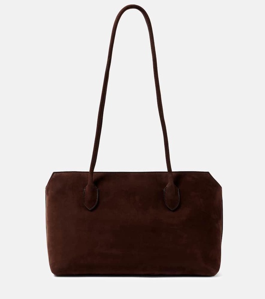 Terrasse suede shoulder bag