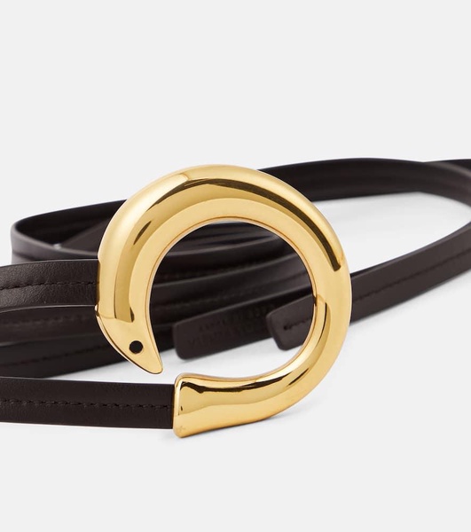 Sardine leather belt