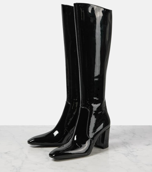 Lauren 70 patent leather knee-high boots