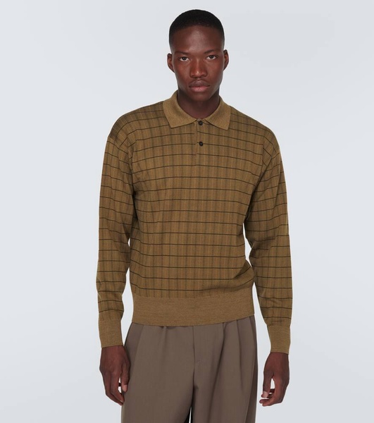 Eutimio wool-blend polo sweater