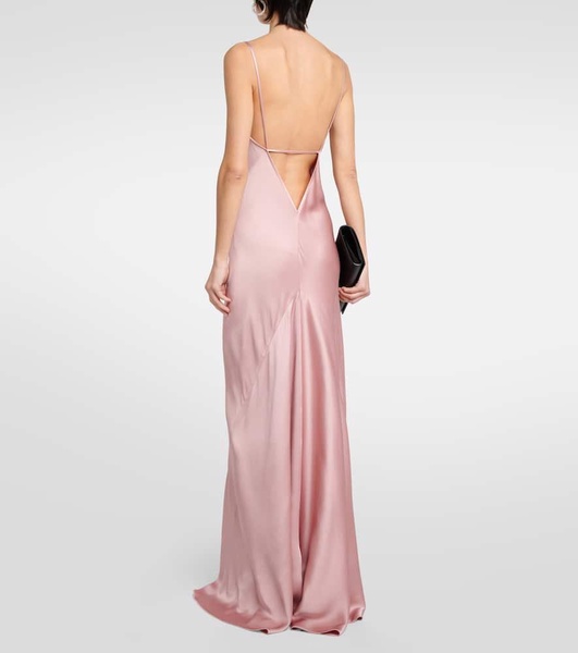 Cami satin gown