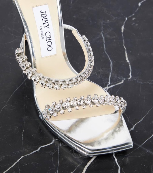 Bing 105 crystal-embellished sandals