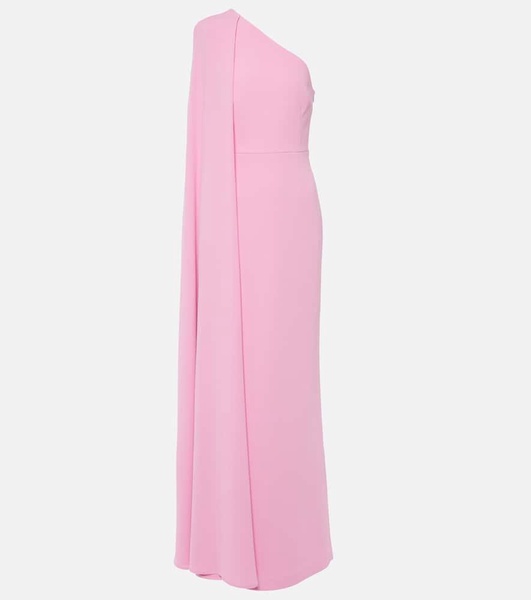 Odetta one-shoulder gown