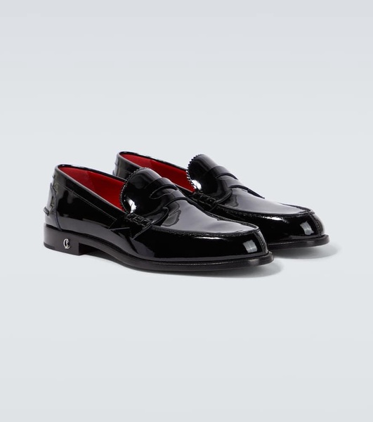 No Penny leather loafers