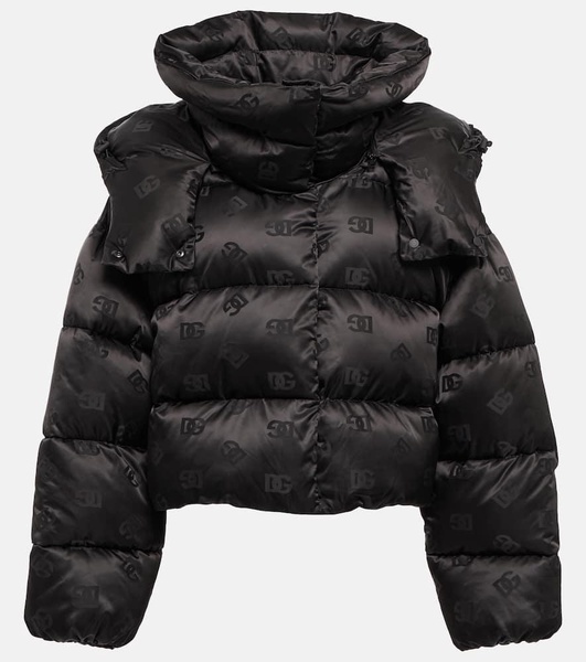 Logo puffer jacket