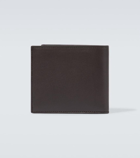 Anagram leather bifold wallet