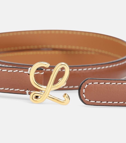 Leather belt