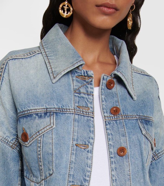 Raie cropped denim jacket