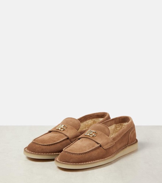 DG suede loafers