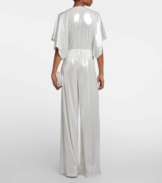 Rectangle metallic jumpsuit